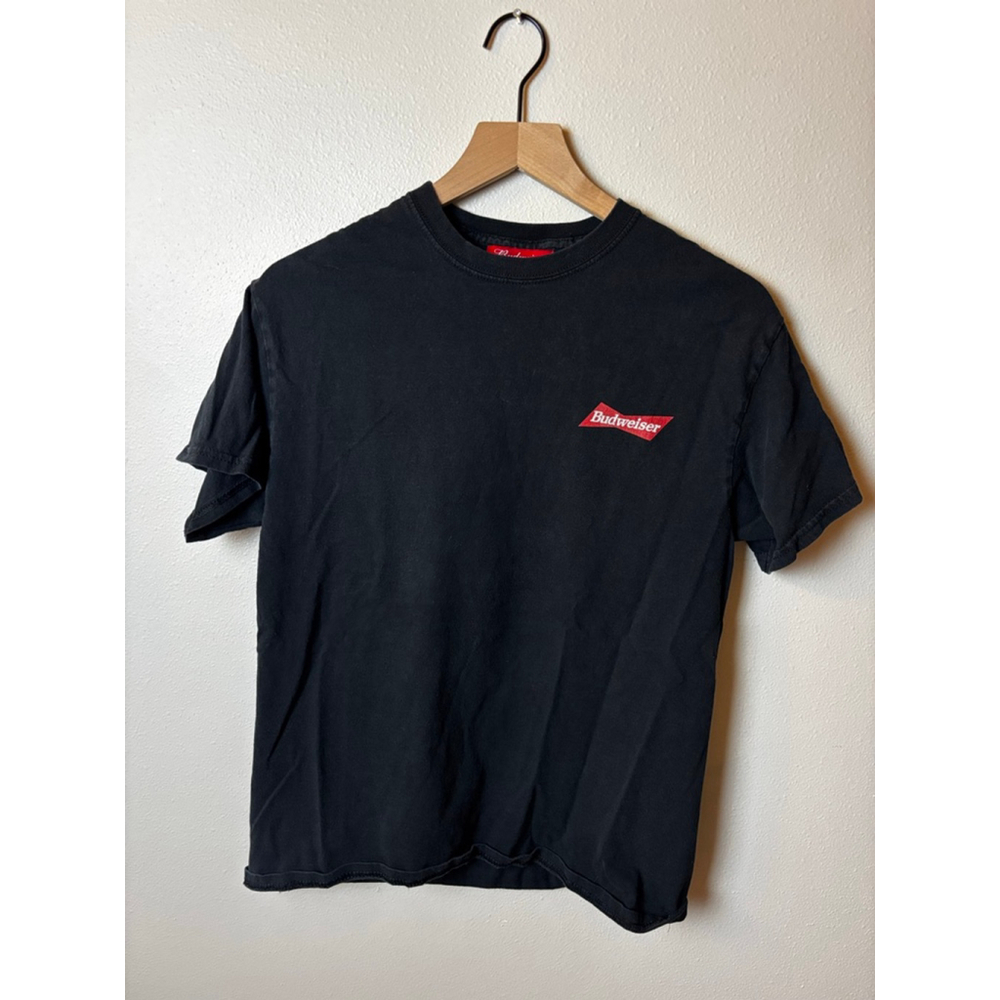 Pacsun y2k vintage Budweiser Black Short Sleeve Tee S with Red Logo